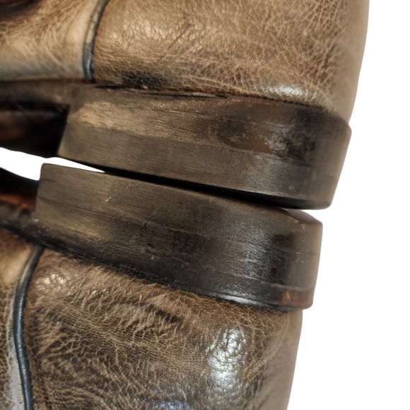 Boulet Canada Vintage pull-on leather boots size 10.5 M - Picture 7 of 14